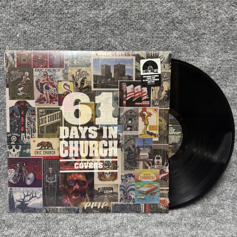 Eric Church: 61 Days In Church Covers (Vinyl LP Record Store Day RSD 2018) VG +